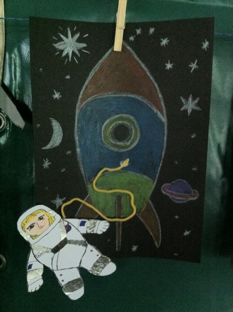 Raketa s kosmonautem